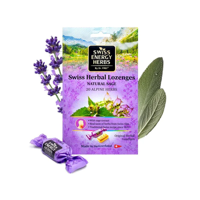 Swiss energy herbal sage x 20 lozenges, , medium