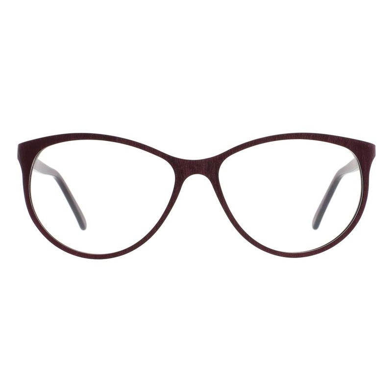Burgundy acetate glasses (frames)-null
