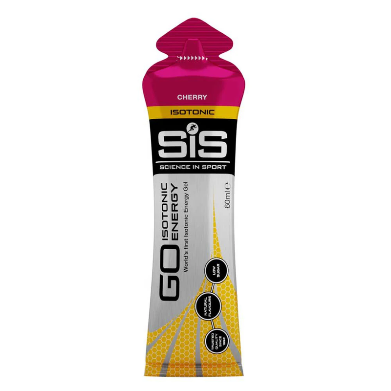 Sis go isotonic energy gel 60ml cherry, , medium-null