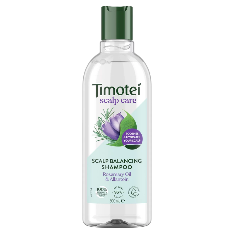 Timotei rosemary oil scalp balancing shampoo 300ml, , medium-null