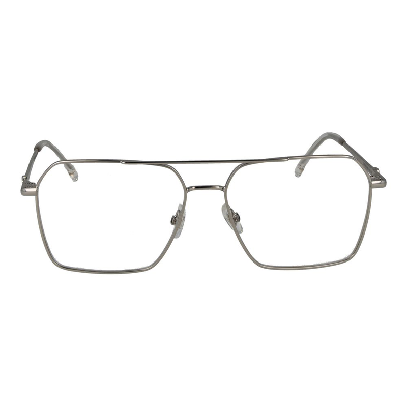 Gray metal glasses (frames)-null