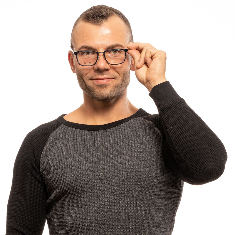 Blue plastic glasses (frames)-null