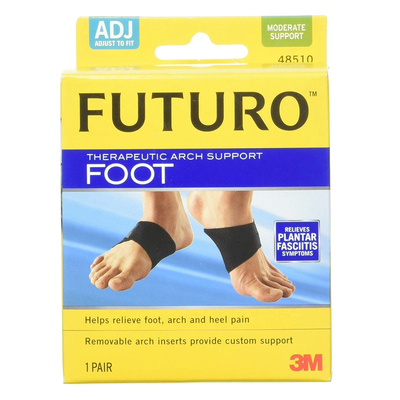 Futuro therapeutic arch support adjustable - 2 pieces, , medium