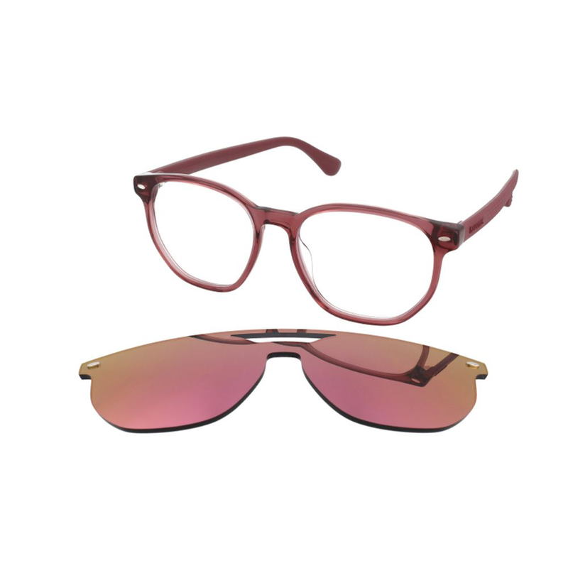 Pink acetate glasses (frames)-null