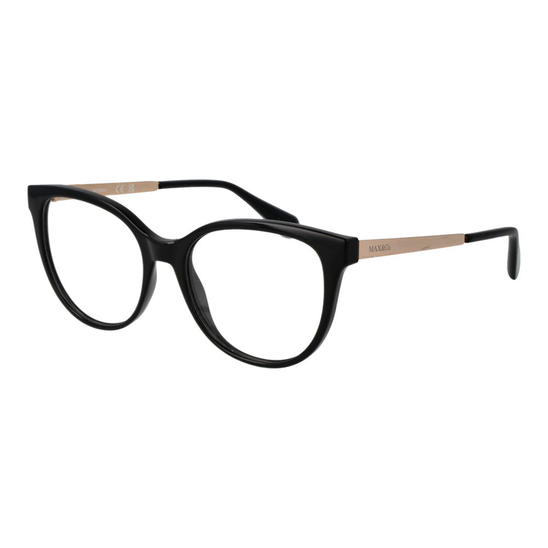 Black plastic glasses (frames)-null