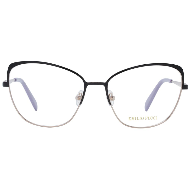 Black metal glasses (frames)-null