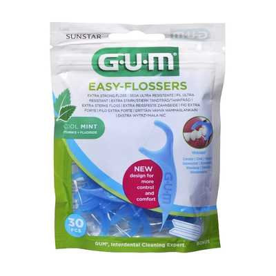 Gum easy-flossers &omicron;&delta;&omicron;&nu;&tau;&iota;&kappa;ό &nu;ή&mu;&alpha; &mu;&epsilon; &gamma;&epsilon;ύ&sigma;&eta; &mu;έ&nu;&tau;&alpha;&sigmaf; 30&tau;&mu;&chi;, , medium