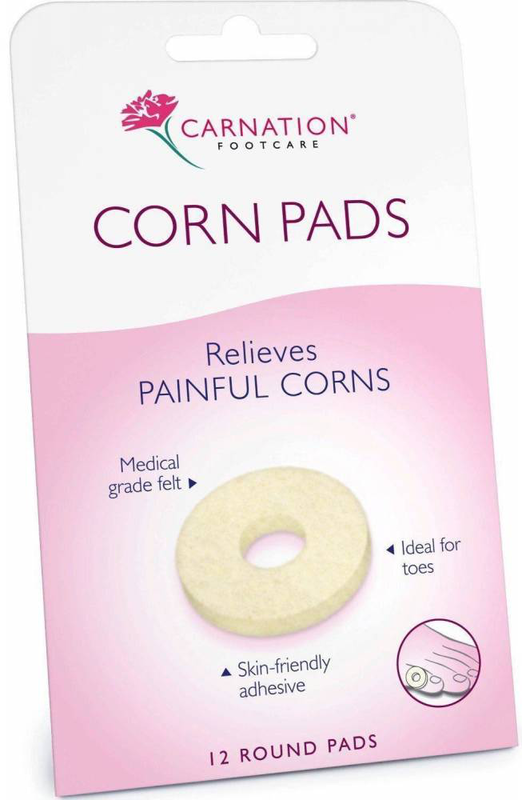Carnation corn pads 12 pieces, relieves painful corns, , medium-null