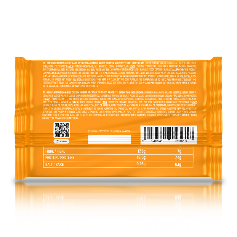 Product image: Rice cake 40g, Genius nutrition-null