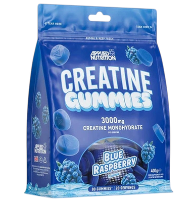 Applied Creatine Gummies 3000mg (80 gummies)-Blue Rasberry, , medium