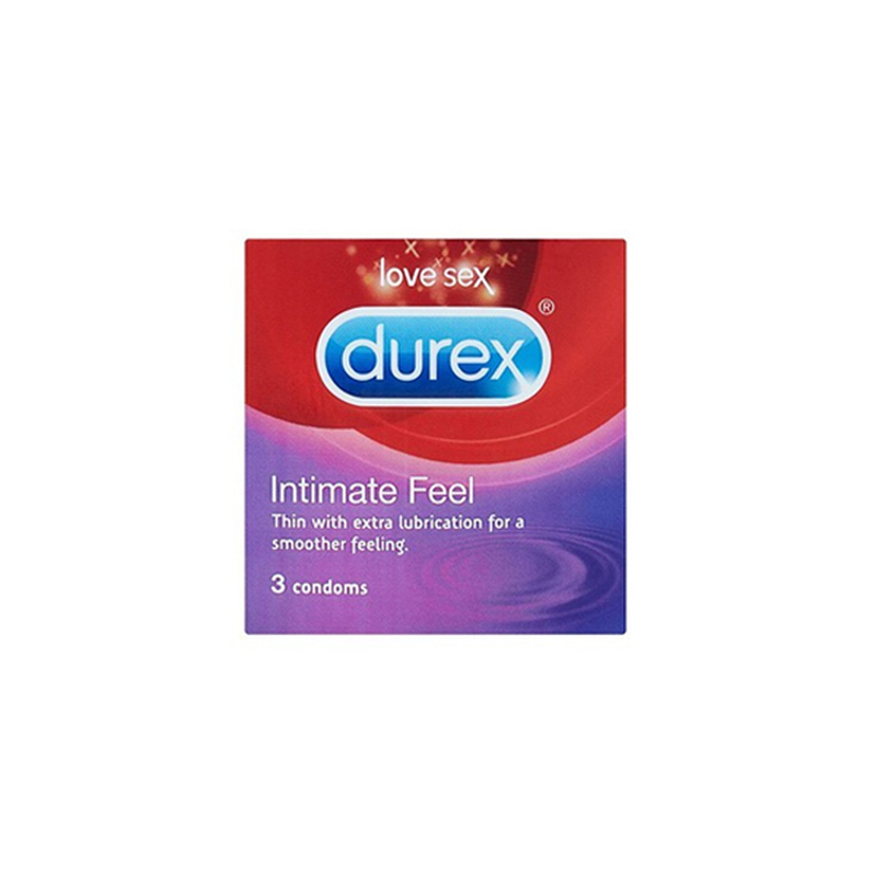 Durex feel intimate condoms 3pcs, , medium-null