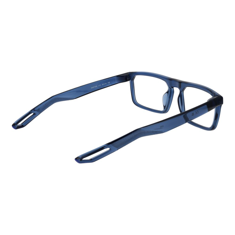 Blue stainless steel glasses (frames)-null
