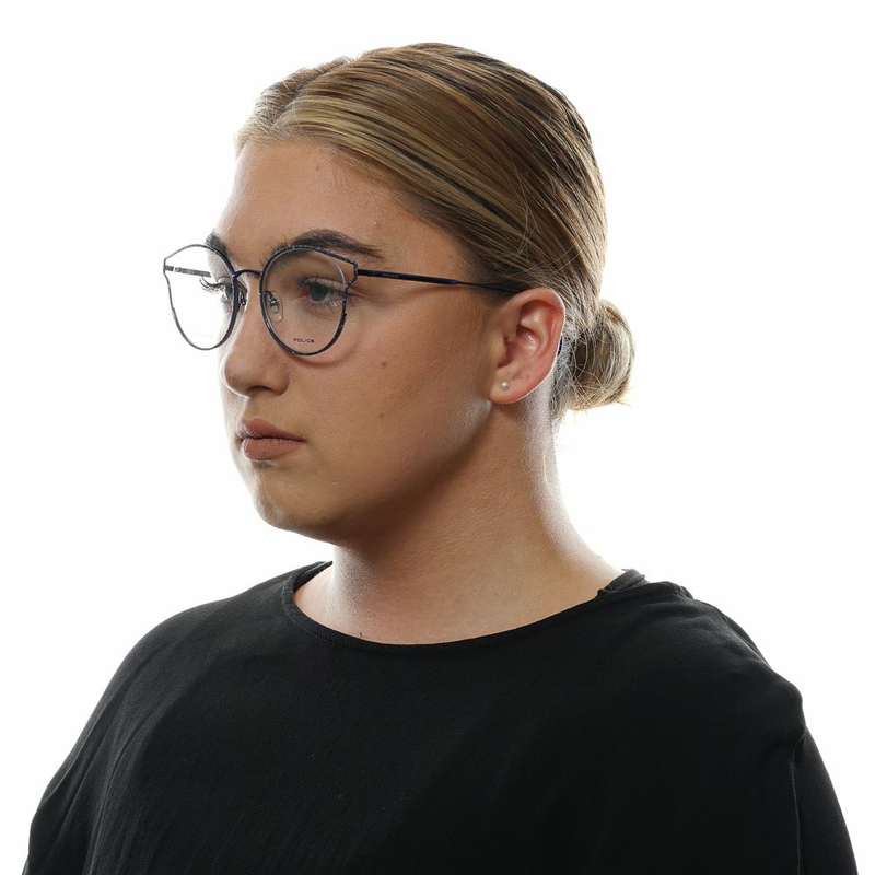 Blue metal & plastic glasses (frames)-null