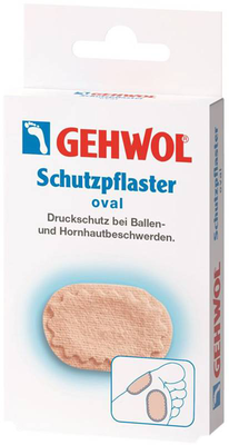 Gehwol protective oval, plasters, 4, , medium