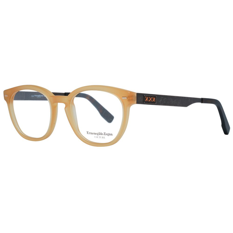 Orange metal & plastic glasses (frames)-null