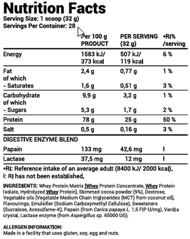 Army Whey Protein Core Premium -Chocolate 4540gr, , medium-null