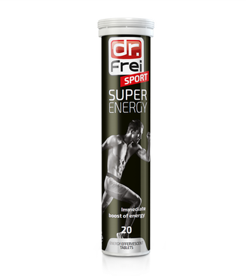 Dr frei super energy 20effervescent tablets