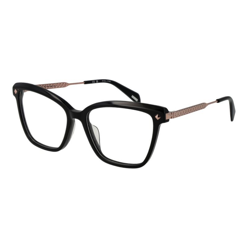 Black metal glasses (frames)-null