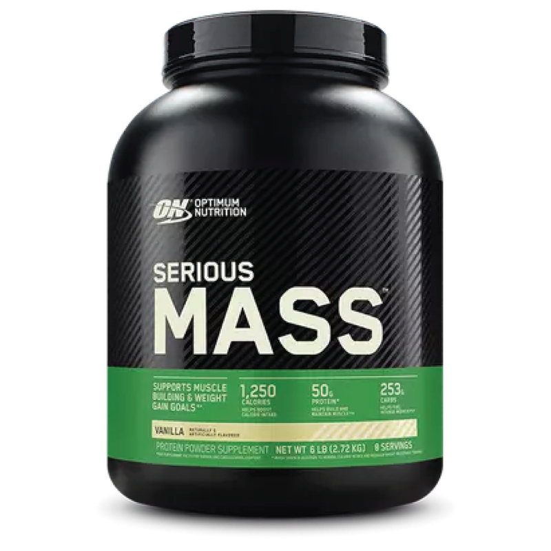 Optimum nutrition serious mass 6 lbs-null