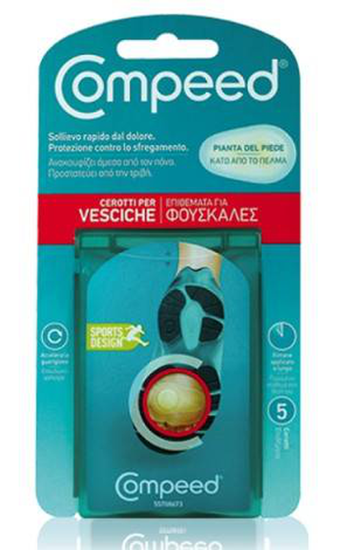 Compeed πελμα σπορ 5 τμχ 985, support, , medium-null