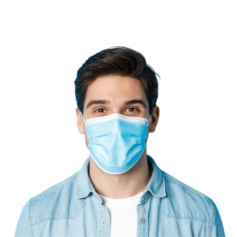 Surgical face masks 3ply (pack of 50), , medium-null