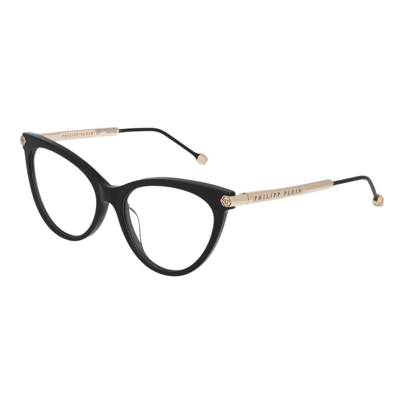 Black cellulose acetate glasses (frames)-null