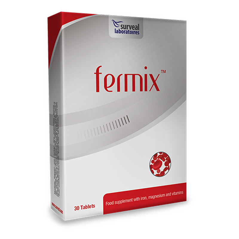 Product image: Surveal laboratoires fermix, iron& magnesium 30tablets, , medium-null