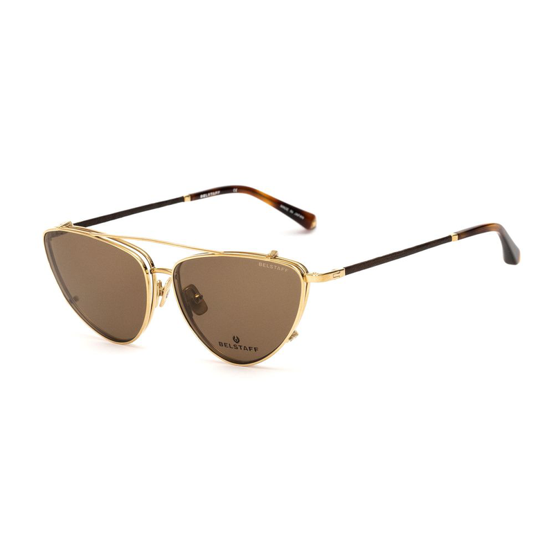 Gold acetate glasses (frames)-null