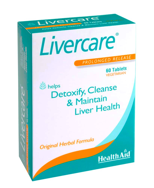 Product image: Health aid livercare x 60 veg tablets - maintenance of normal liver function, , medium-null