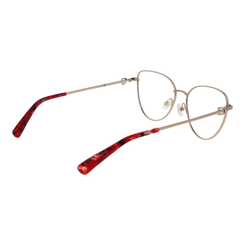Pink metal glasses (frames)-null