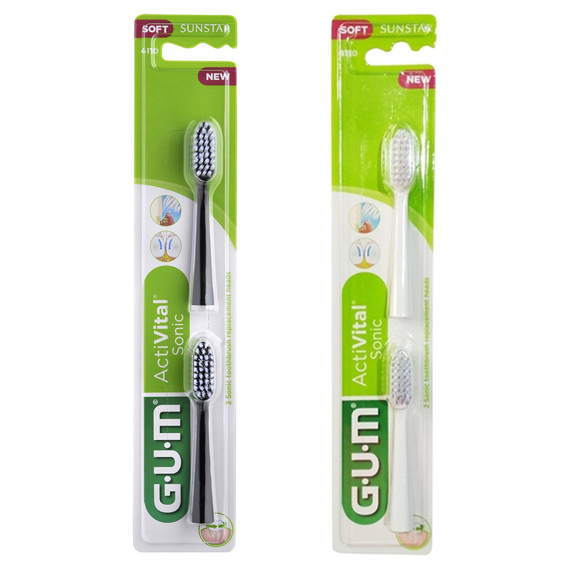 Gum activital sonic refills tooth brush, , medium image number null