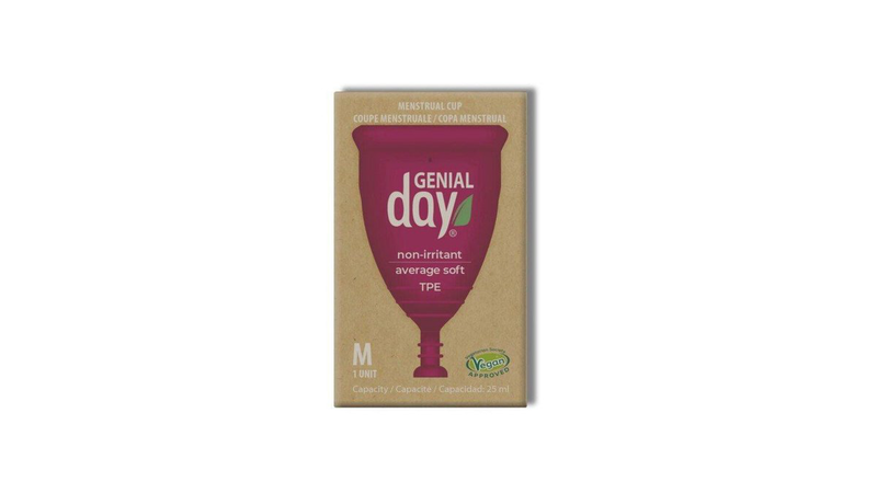 Genial day menstrual cup medium size, , medium-null