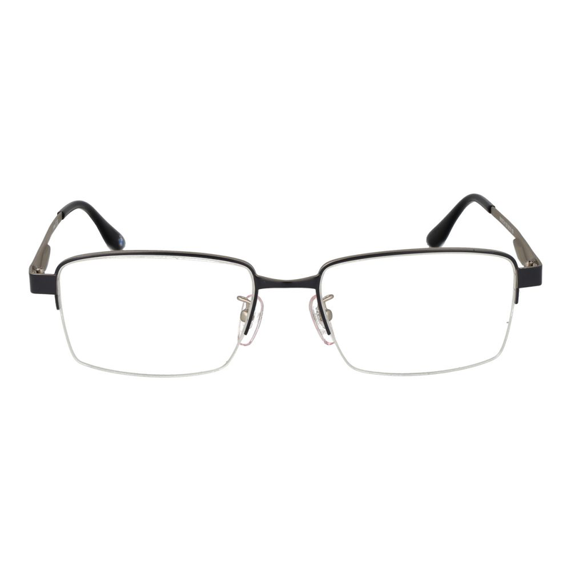 Black metal glasses (frames)-null