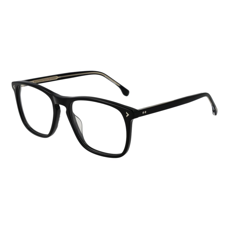 Black cellulose acetate glasses (frames)-null