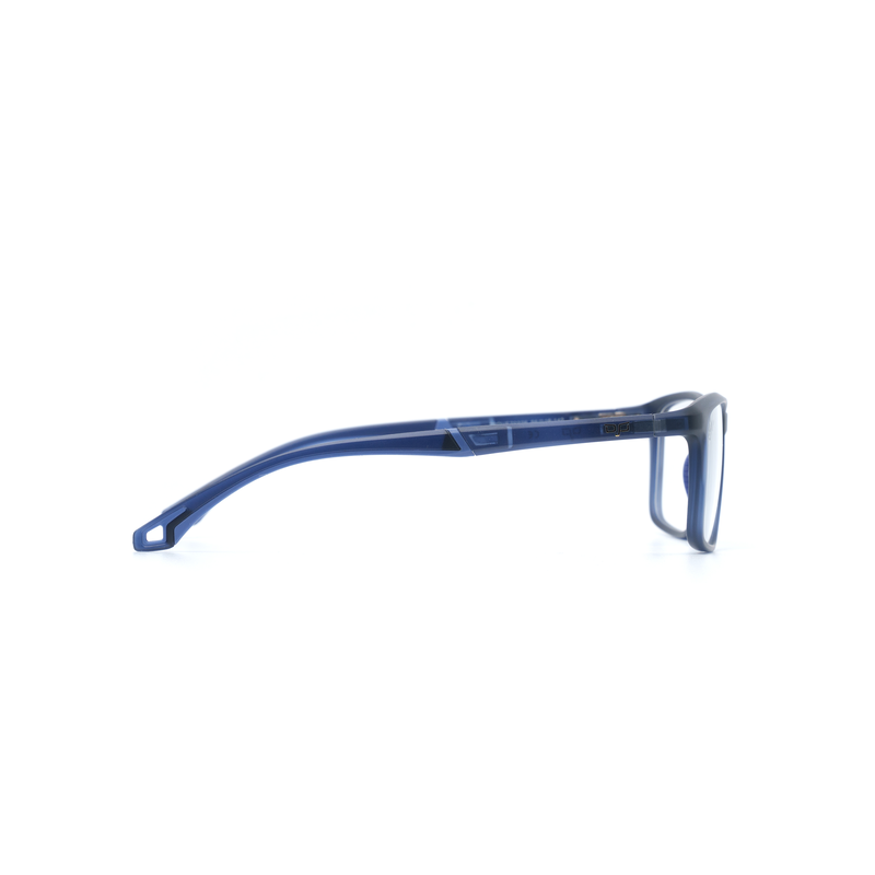 OJO personal style square blue frame and temples with demo lenses, , medium-null