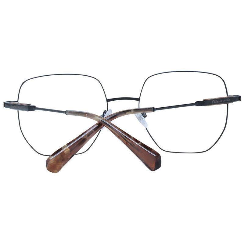 Black stainless steel glasses (frames)-null