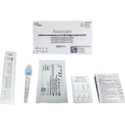 Fluorecare 4in1 sars-cov-2& inf a-b&rsv1, , medium