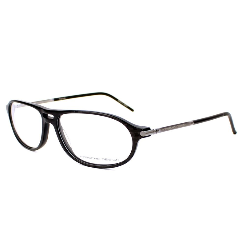 Gray plastic glasses (frames)-null