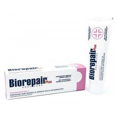 Biorepair plus parodontgel 75ml, everyday antibacterial toothpaste