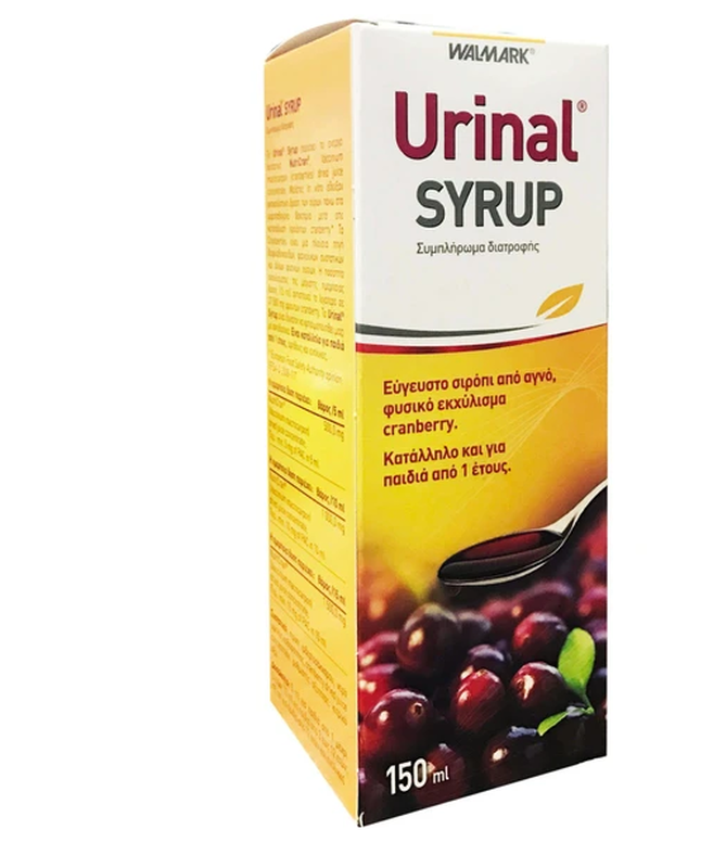 Urinal | syrup &sigma;&upsilon;&mu;&pi;&lambda;ή&rho;&omega;&mu;&alpha; &delta;&iota;&alpha;&tau;&rho;&omicron;&phi;ή&sigmaf; &mu;&epsilon; cranberry &sigma;&epsilon; &sigma;&iota;&rho;ό&pi;&iota; &gamma;&iota;&alpha; &tau;&eta;&nu; &kappa;&alpha;&lambda;ή &upsilon;&gamma;&epsilon;ί&alpha; &tau;&omicron;&upsilon; &omicron;&upsilon;&rho;&omicron;&pi;&omicron;&iota;&eta;&tau;&iota;&kappa;&omicron;ύ | 150 ml, , medium-null