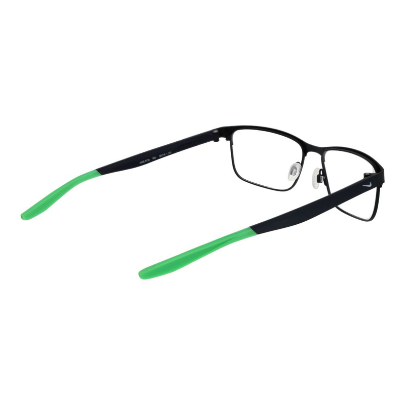 Black stainless steel glasses (frames)-null