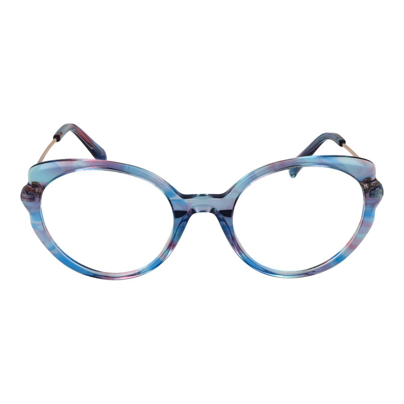 Blue plastic glasses (frames)-null