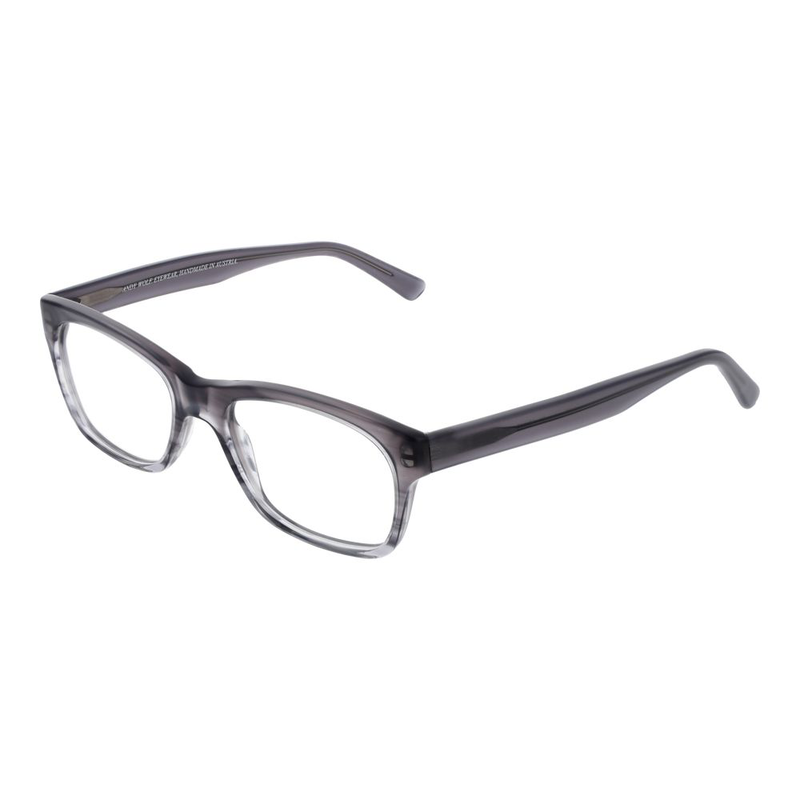 Gray acetate glasses (frames)-null