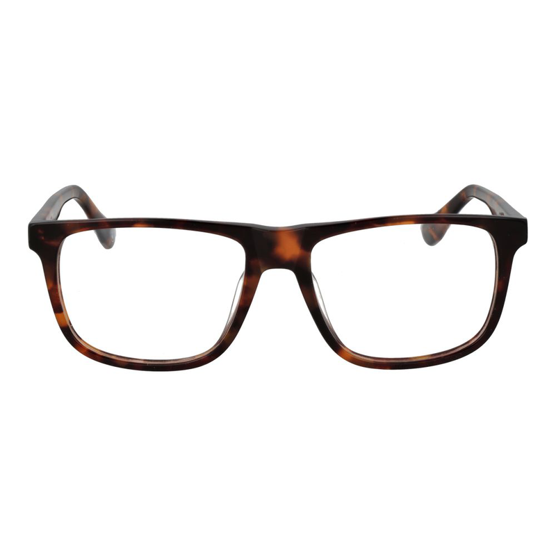 Brown plastic glasses (frames)-null