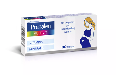Prenalen multivit pregnancy, tablets, 30, , medium