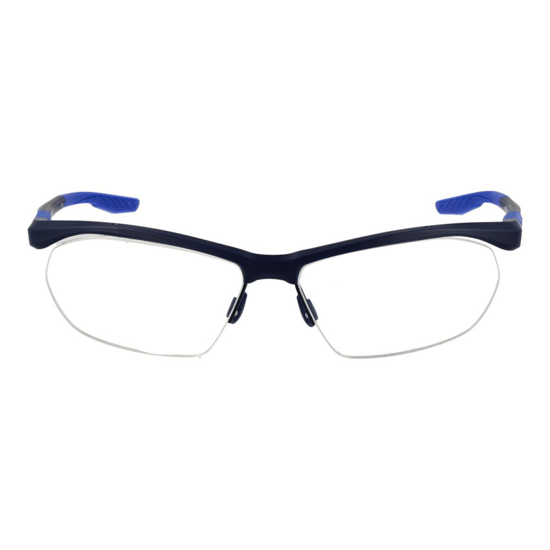 Blue stainless steel glasses (frames)-null