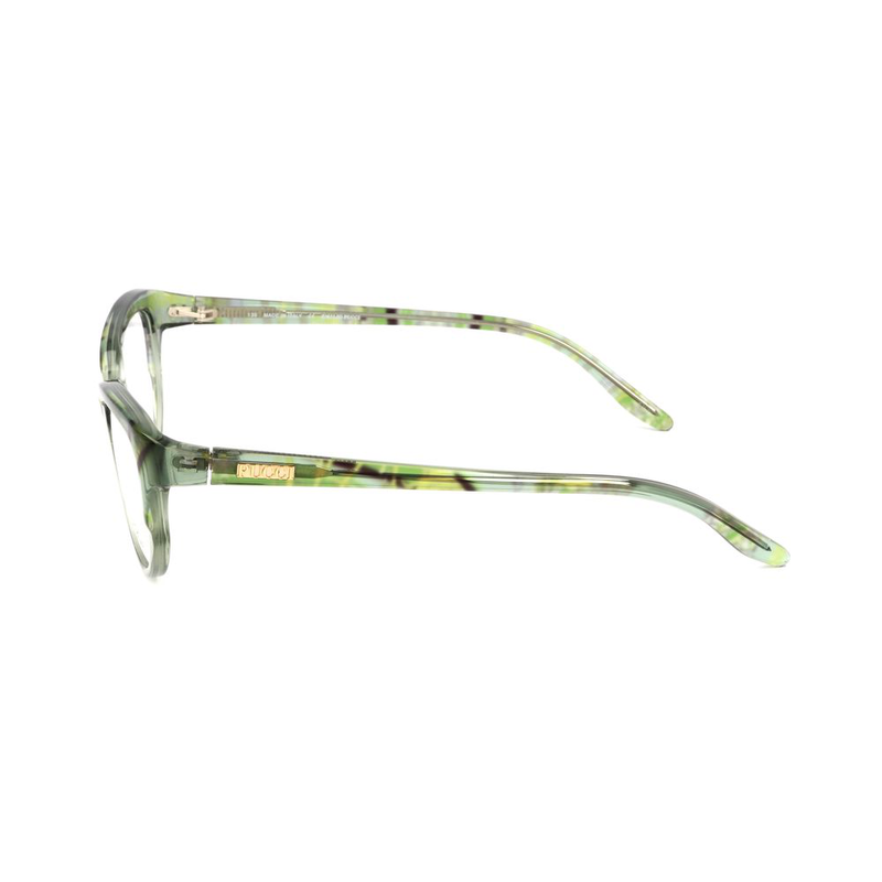 Green plastic glasses (frames)-null