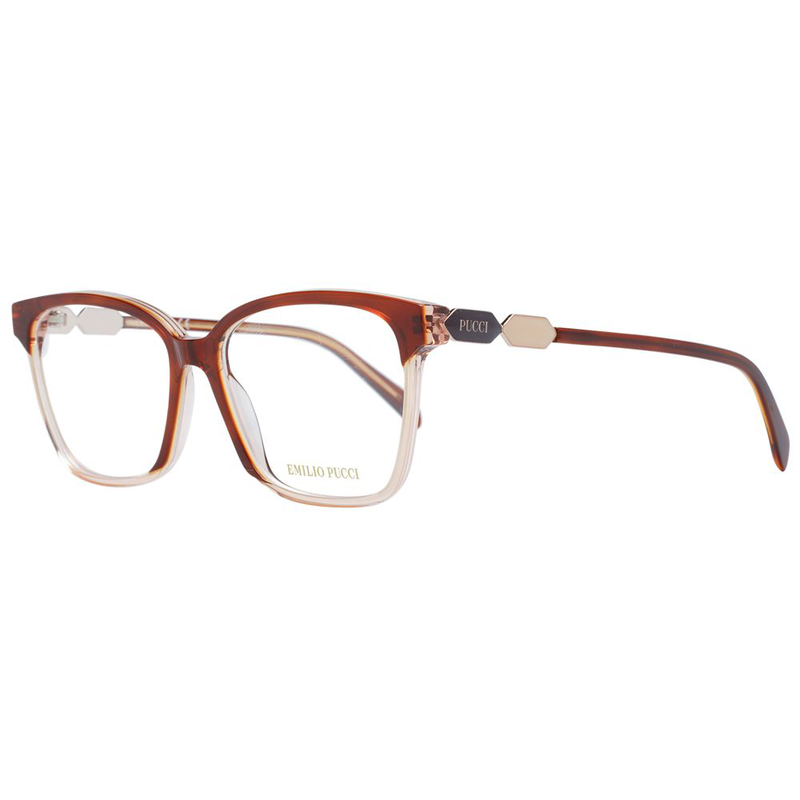 Brown plastic glasses (frames)-null