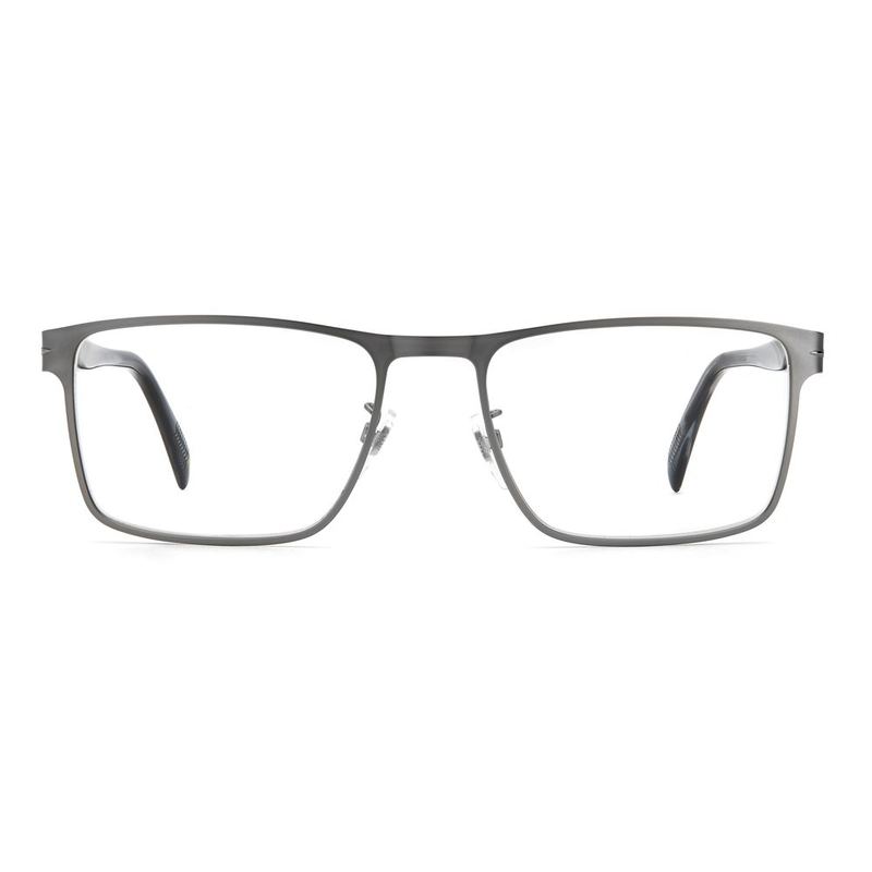 Gray metal glasses (frames)-null
