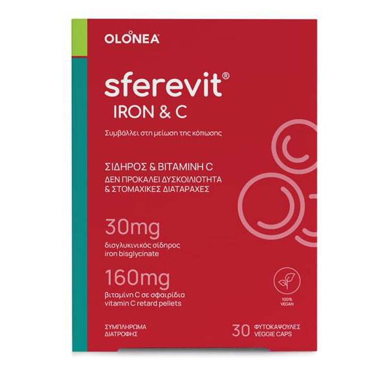 Olonea sferevit iron & c veggie capsules 30s, , medium-null
